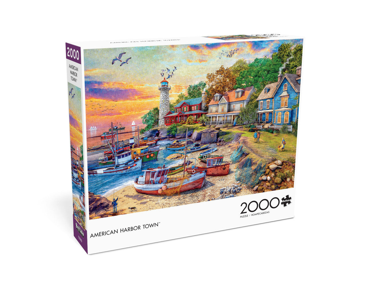 buffalo-games-american-harbor-town-2000-teile-puzzle-hafen image 3