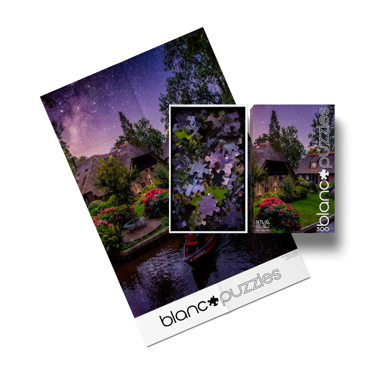 blanc-serie-g-venice-netherlands-300-teile-puzzle-reise image 2