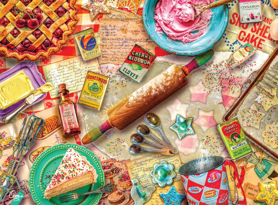 buffalo-games-aimee-stewart-nostalgic-baker-1000-teile-puzzle image 1