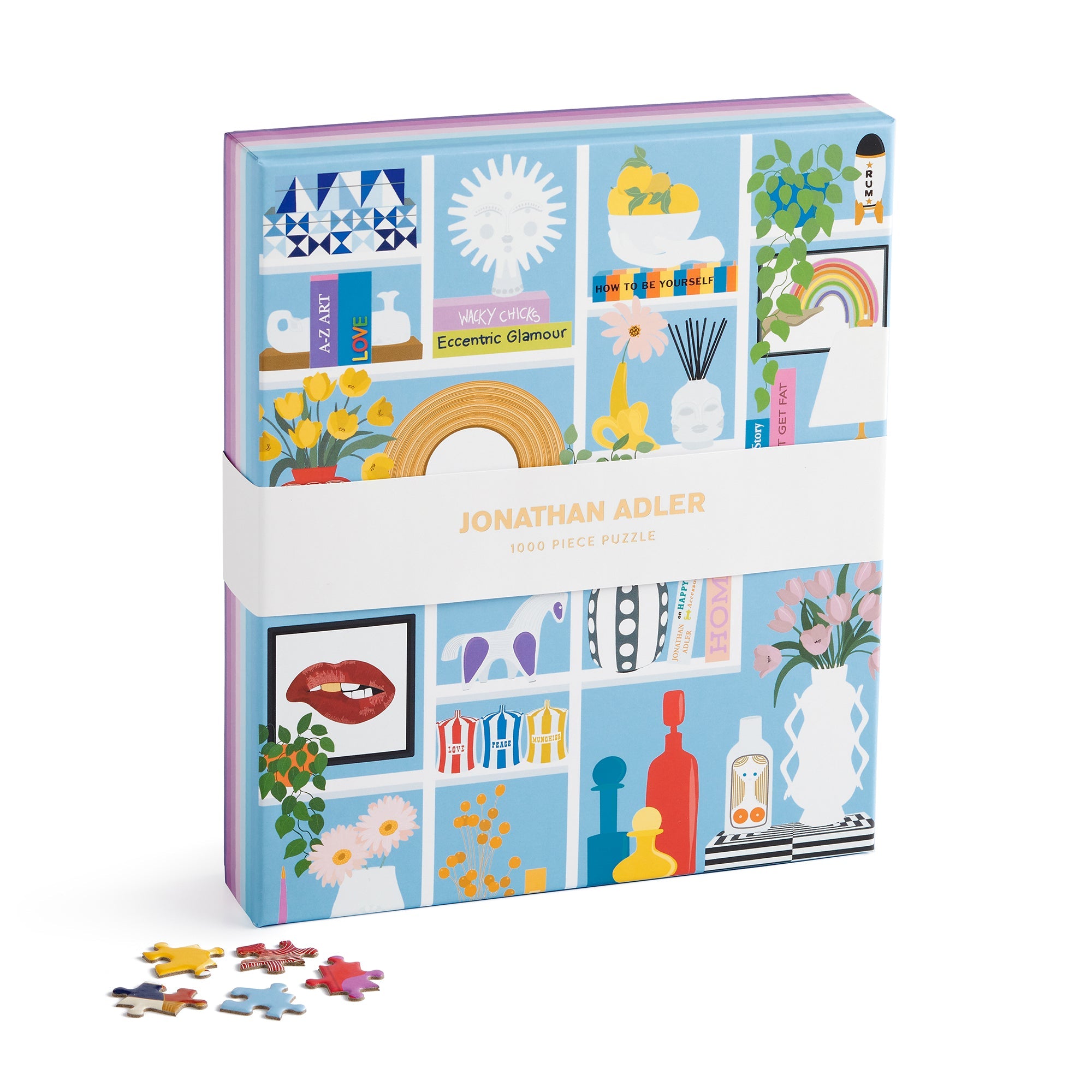 galison-jonathan-adler-shelfie-1000-teile-puzzle-b-cherregal image 2