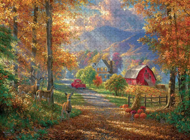buffalo-games-fall-memories-1000-teile-puzzle-herbst image 1