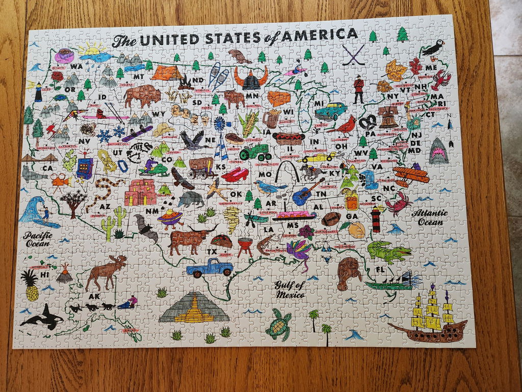 USA Karte