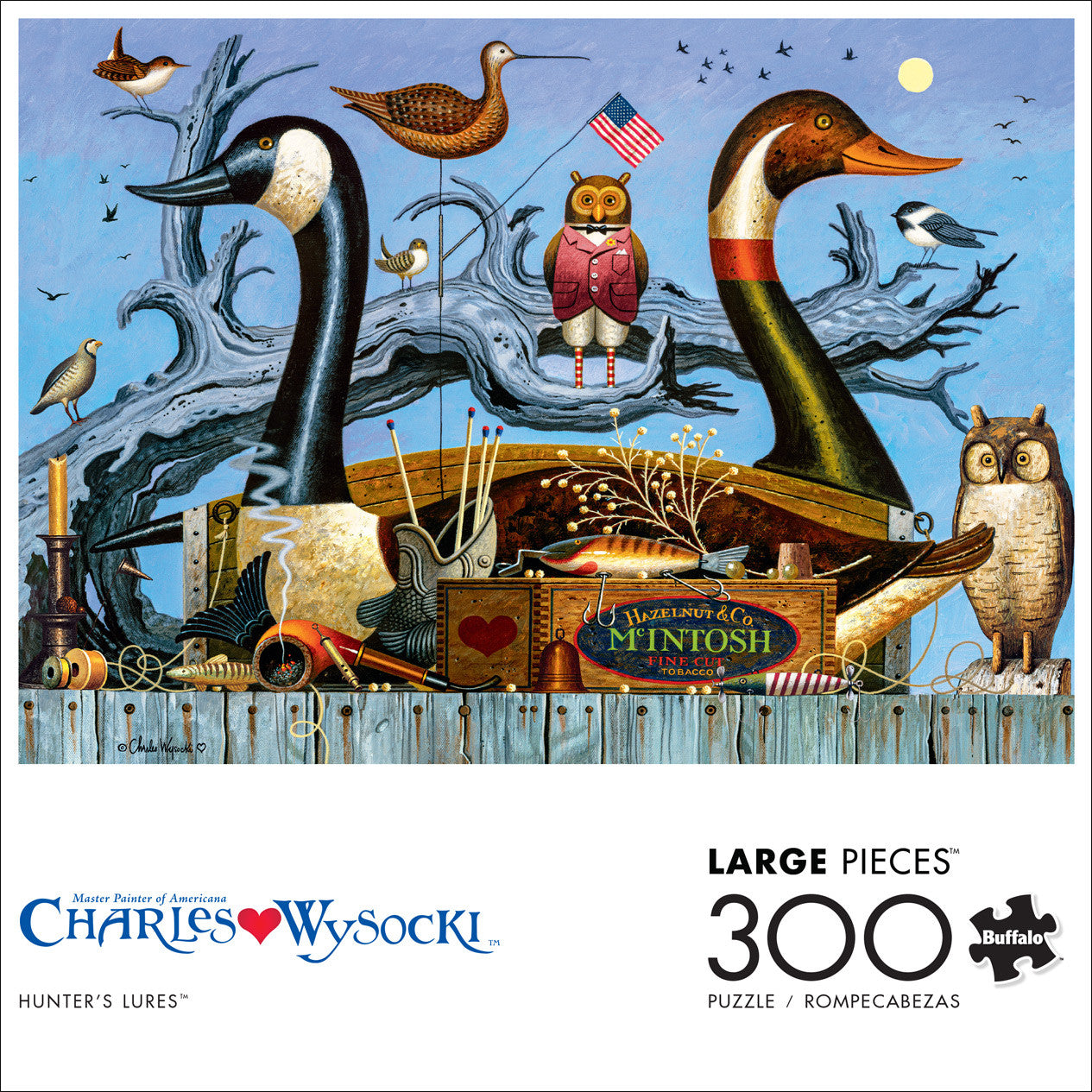 buffalo-games-hunter-s-lures-300-teile-puzzle-xl-angeln image 4