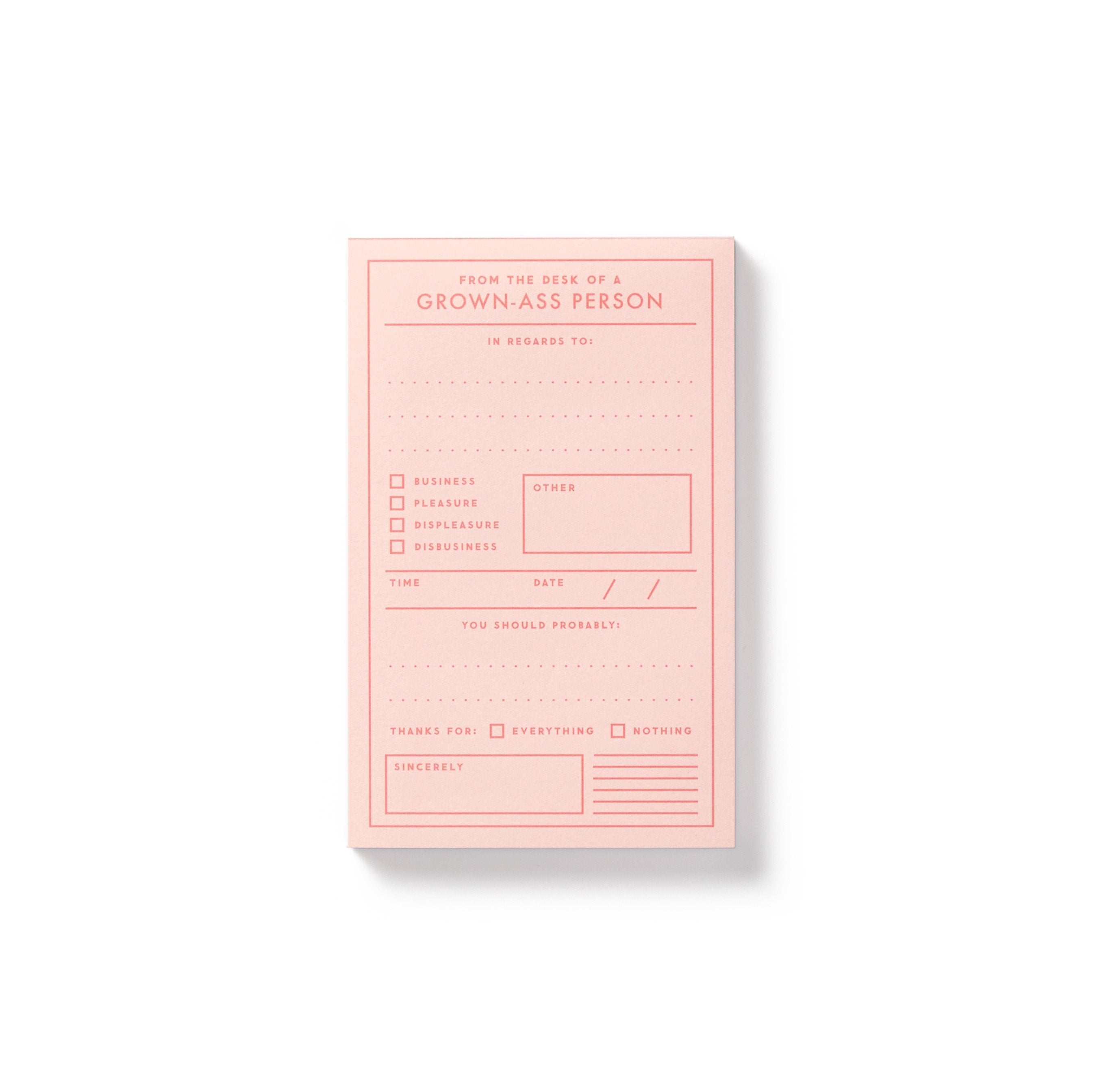 galison-grown-ass-person-memo-pad-notizblock-rosa-75-blatt image 3