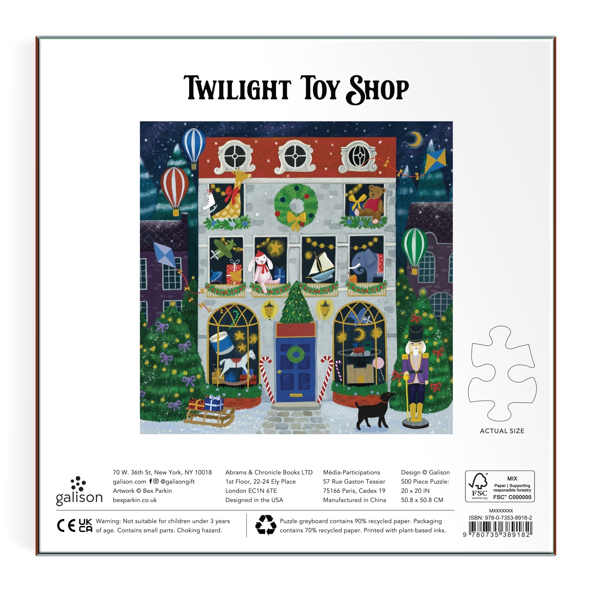 galison-twilight-toy-shop-puzzle-500-teile-goldfolie image 6