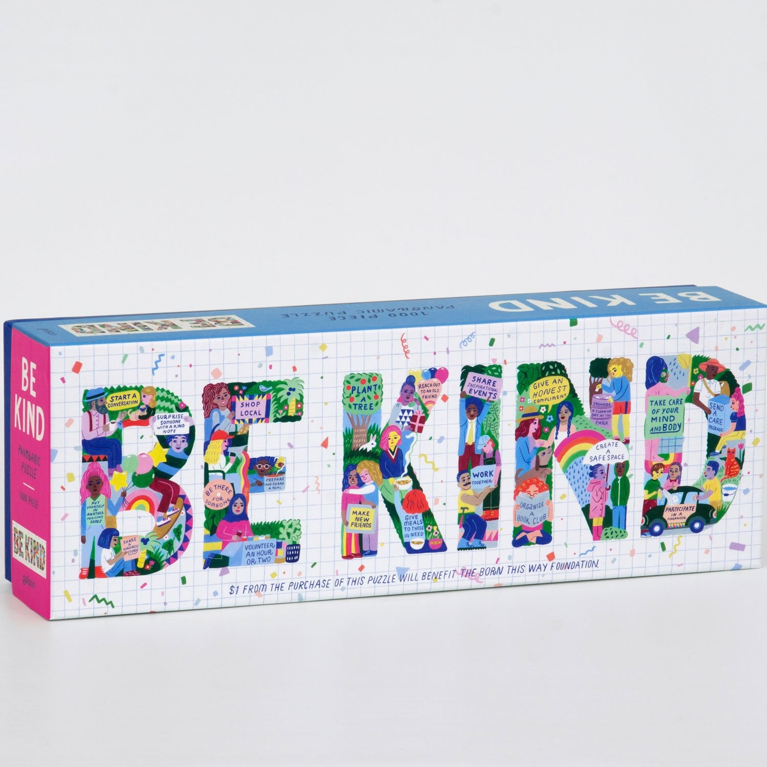 galison-be-kind-1000-teile-panorama-puzzle-lang image 8