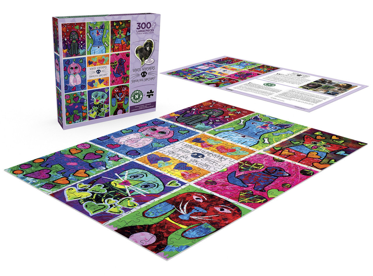 buffalo-games-jigsaw-puzzles-white-whiskers-300-teile-puzzle-hunde image 4