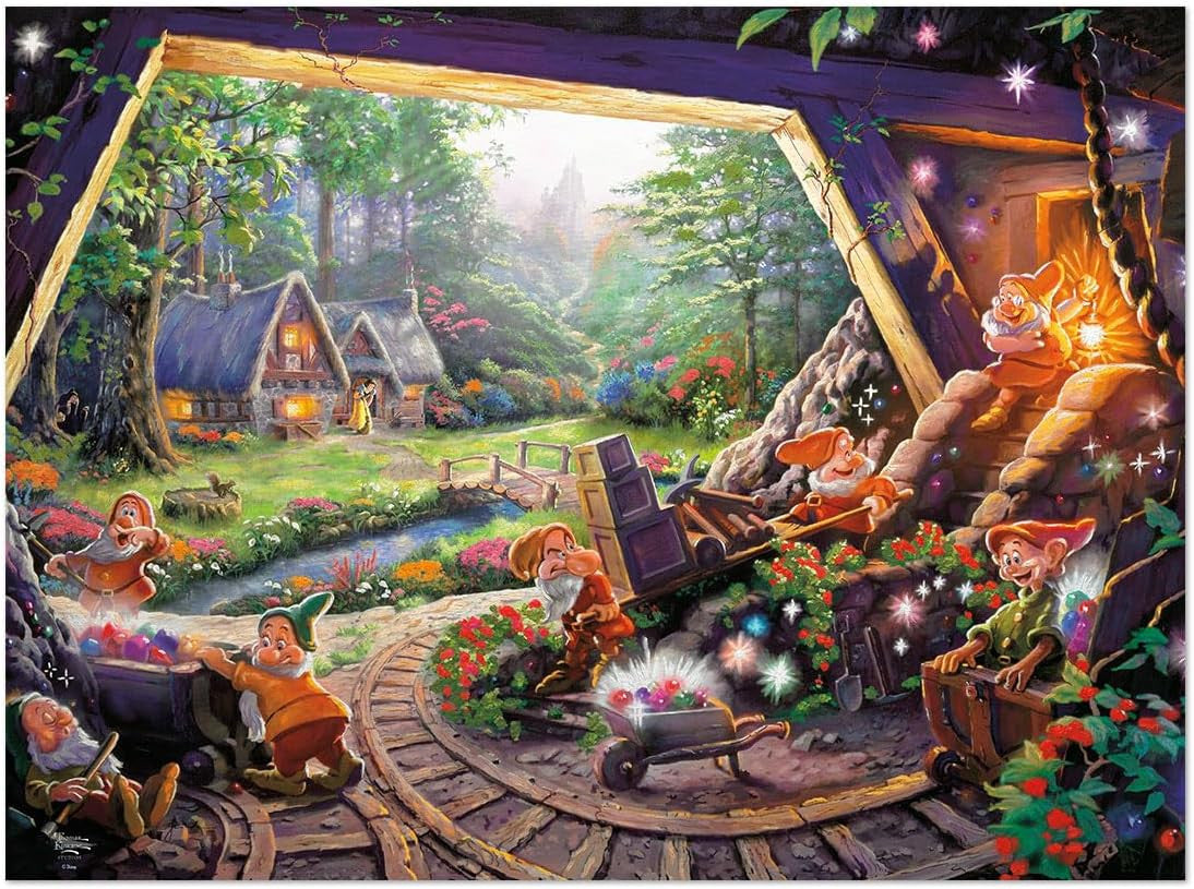ceaco-disney-snow-white-puzzle-1000-teile-sapphire-select image 2