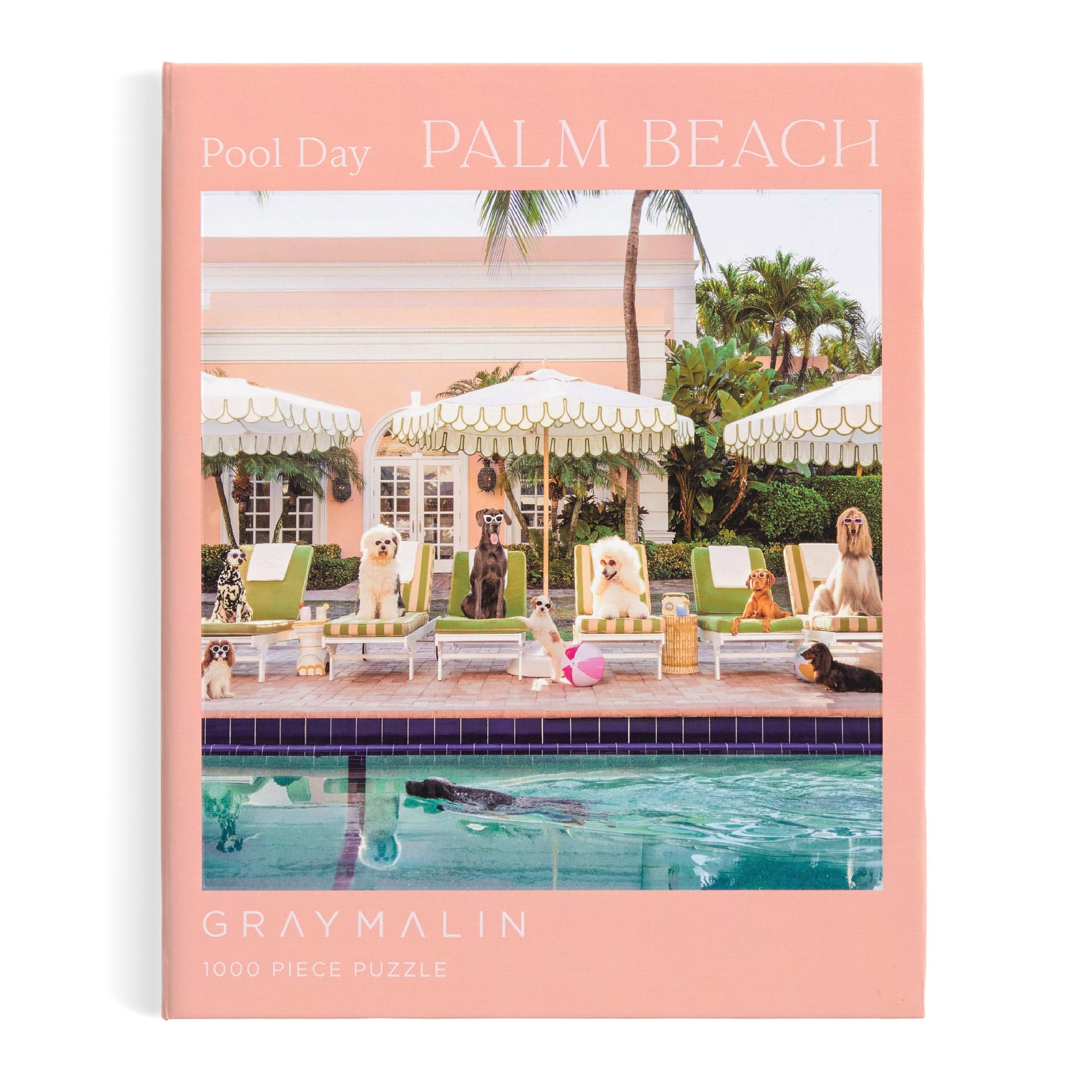 galison-pool-day-palm-beach-puzzle-1000-teile-buchbox image 2