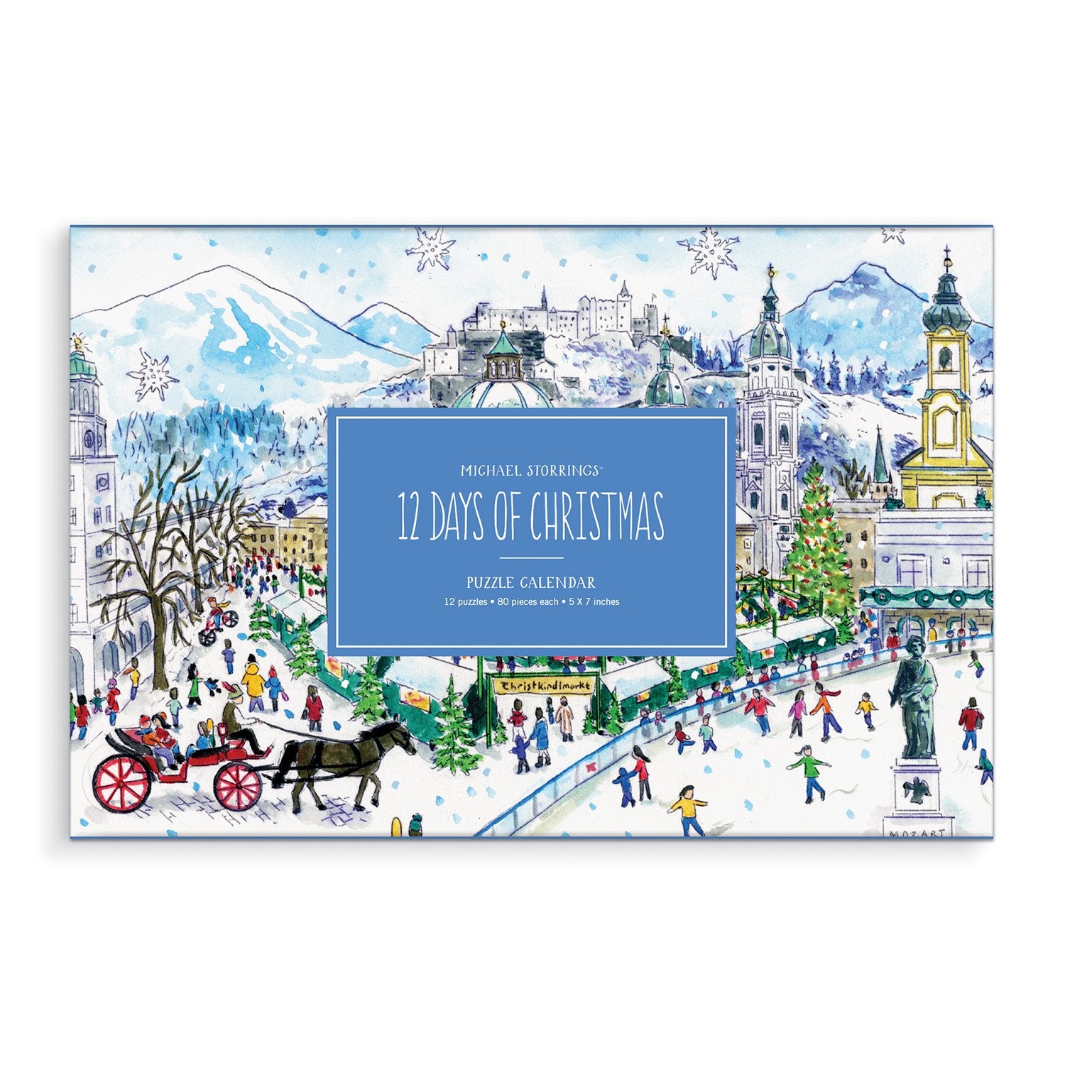 galison-storrings-12-days-of-christmas-adventskalender-puzzle image 2