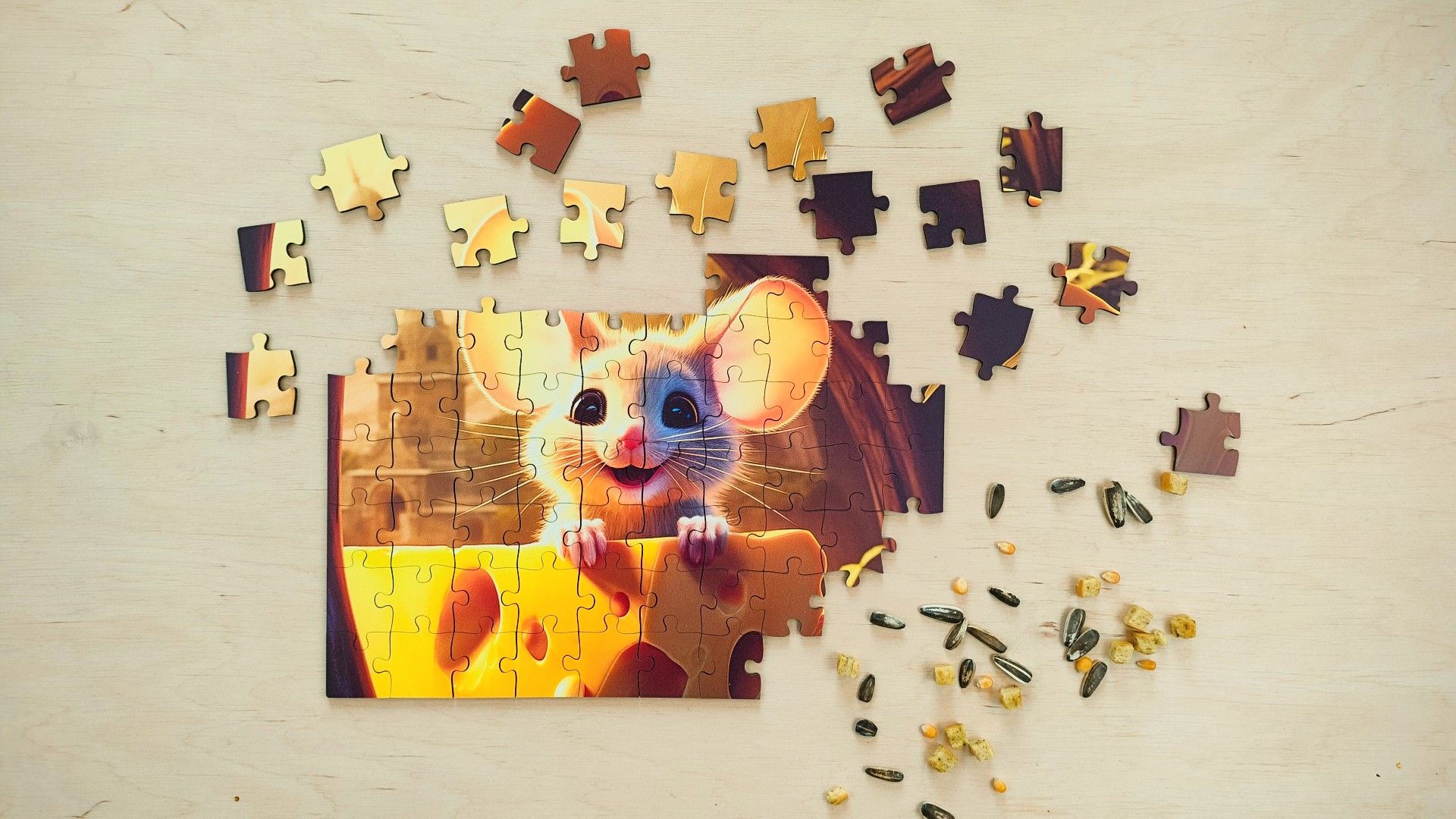 milliwood-yippie-cutie-maus-holzpuzzle-70-teile-k-se image 3