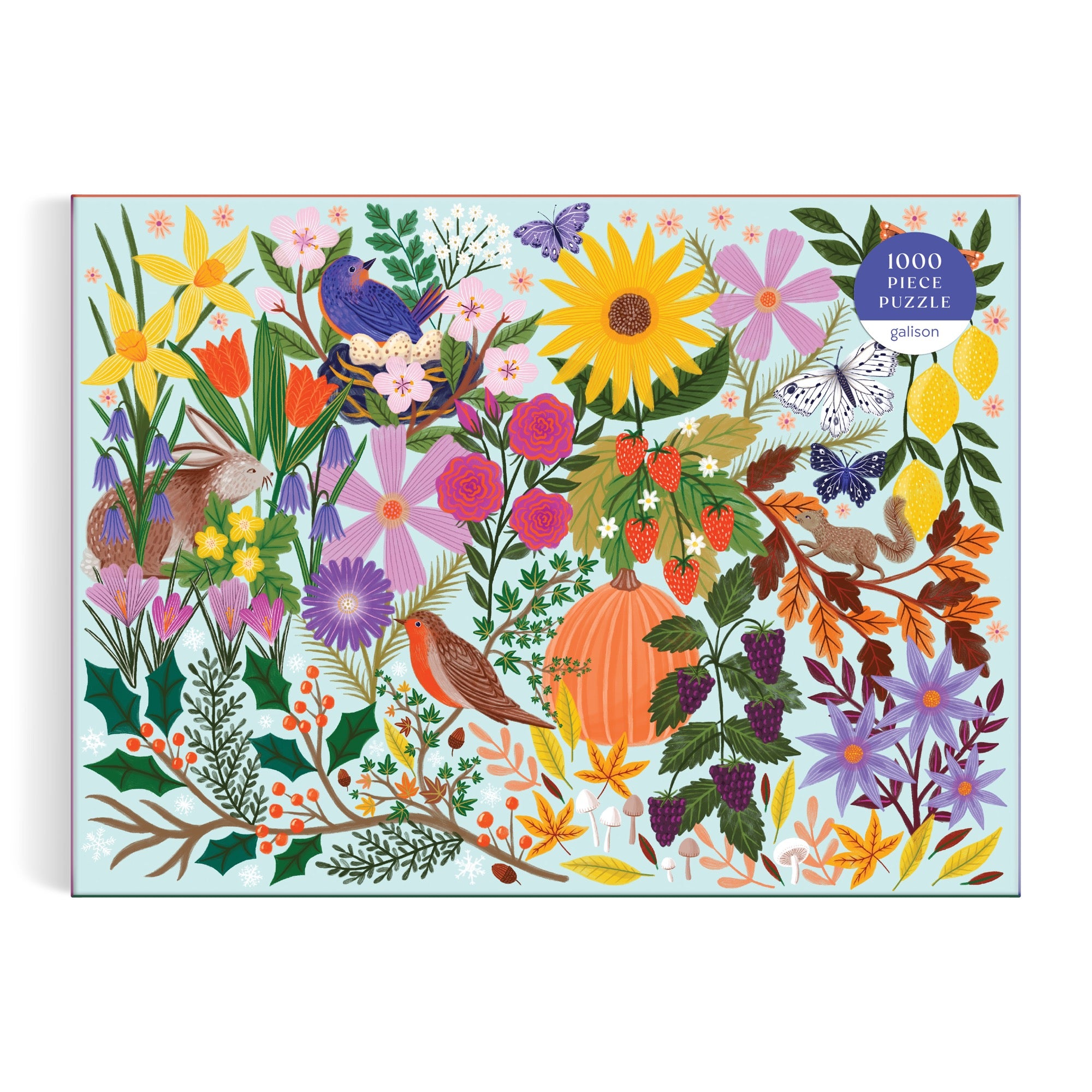 galison-jigsaw-seasons-in-bloom-puzzle-1000-teile-blumen image 2