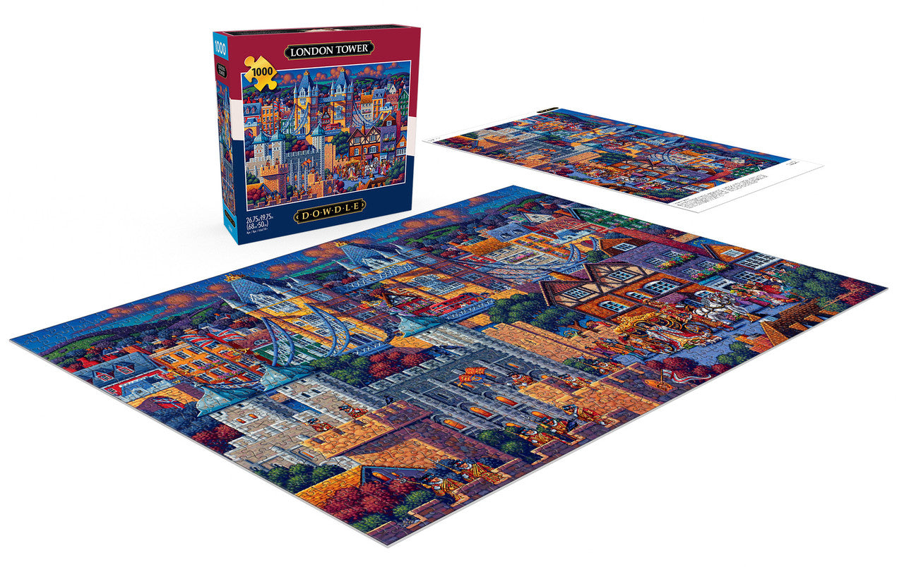 buffalo-games-dowdle-london-tower-1000-teile-puzzle image 3
