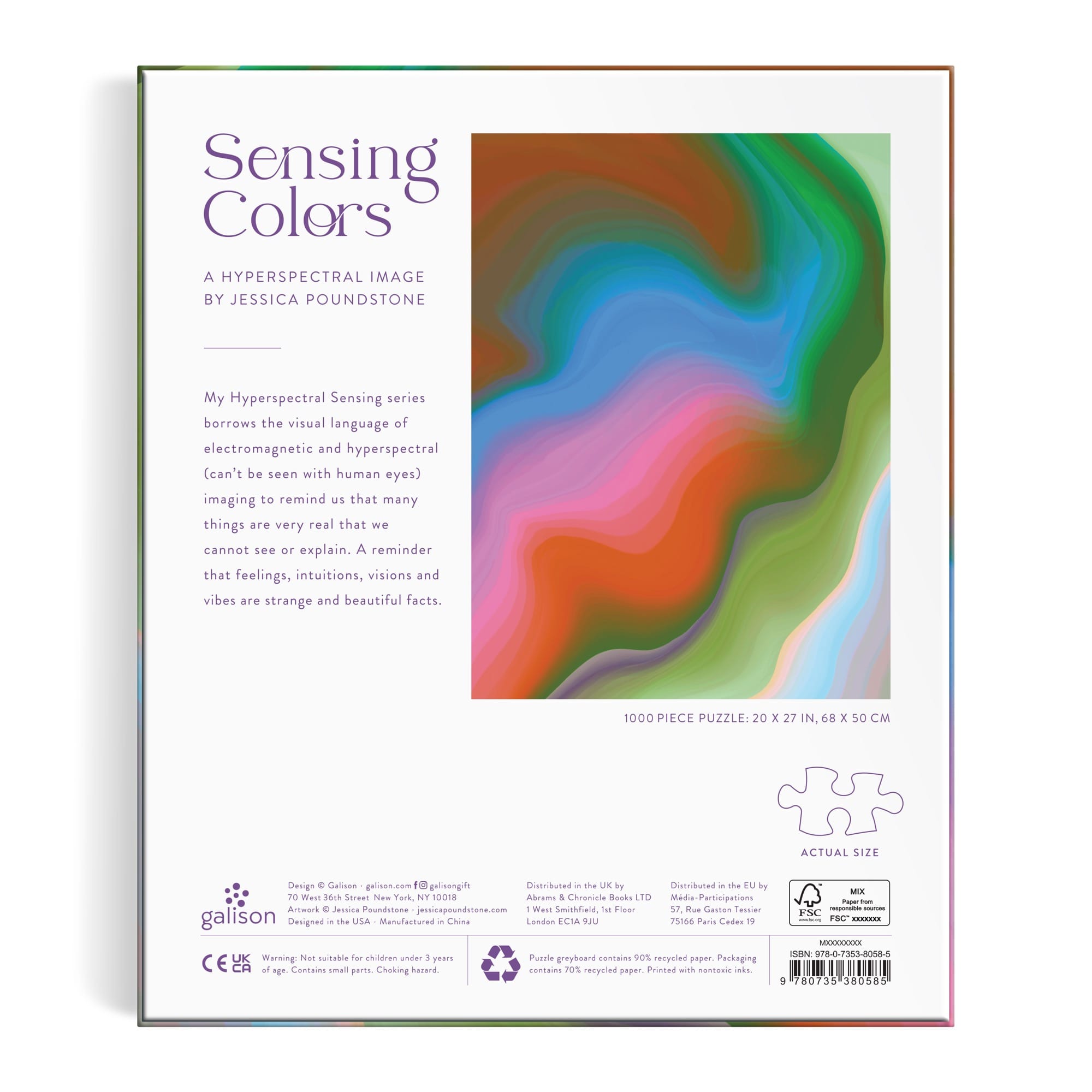 galison-jessica-poundstone-sensing-colors-puzzle-1000-teile-abstrakt image 5