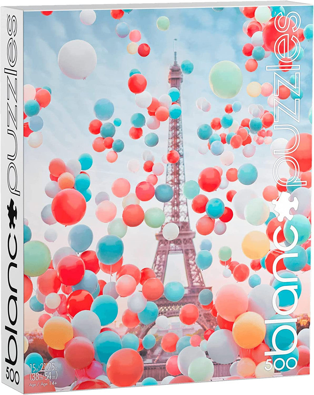 blanc-eiffel-tower-balloons-puzzle-500-teile-paris image 1