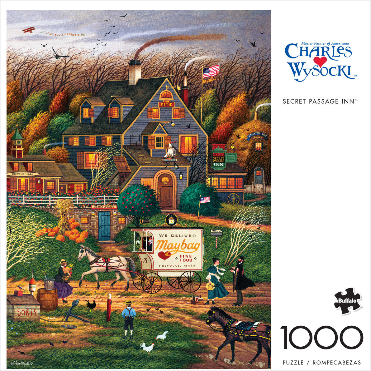 buffalo-games-wysocki-secret-passage-inn-puzzle-1000-teile image 2