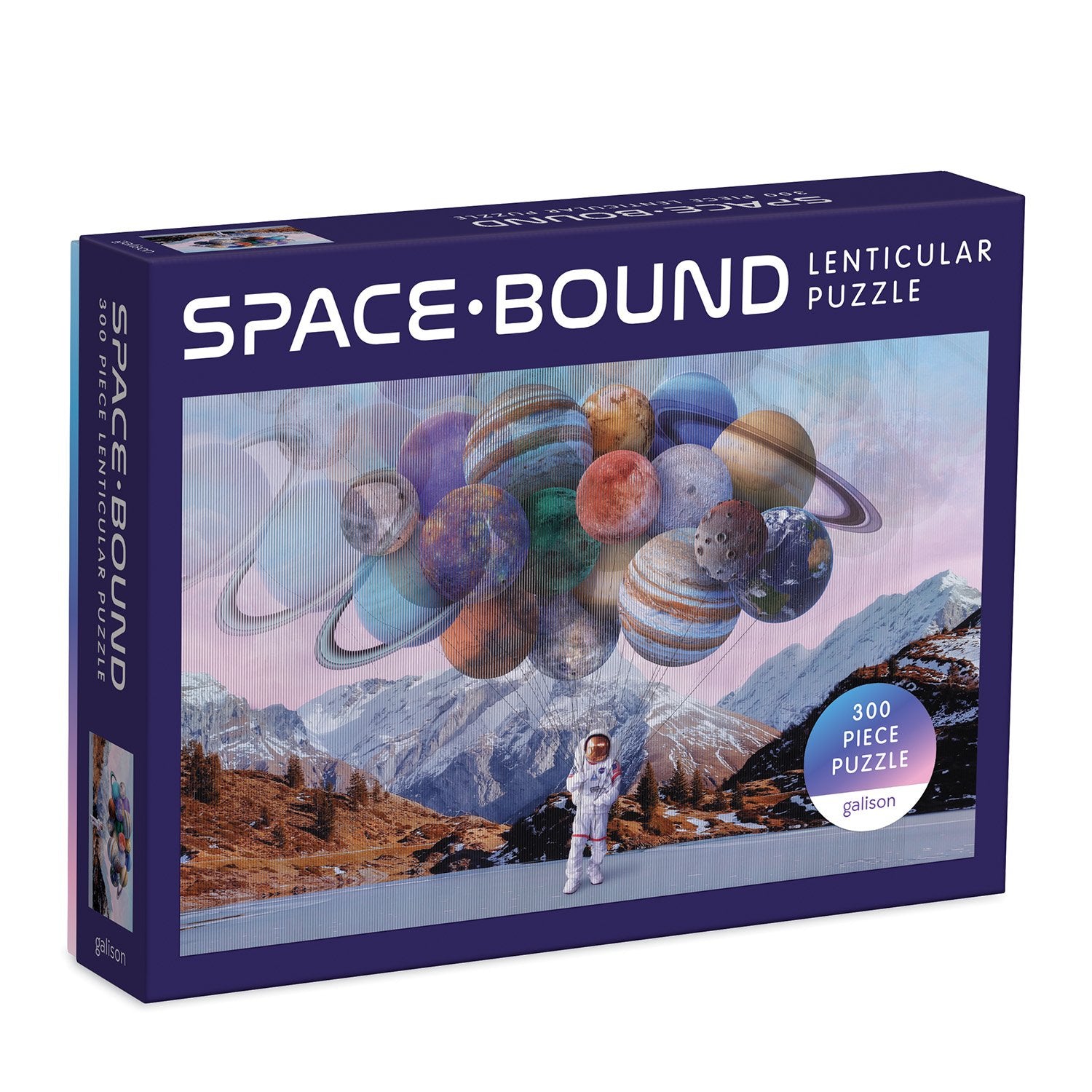 galison-space-bound-puzzle-300-teile-lenticular-weltraum image 1