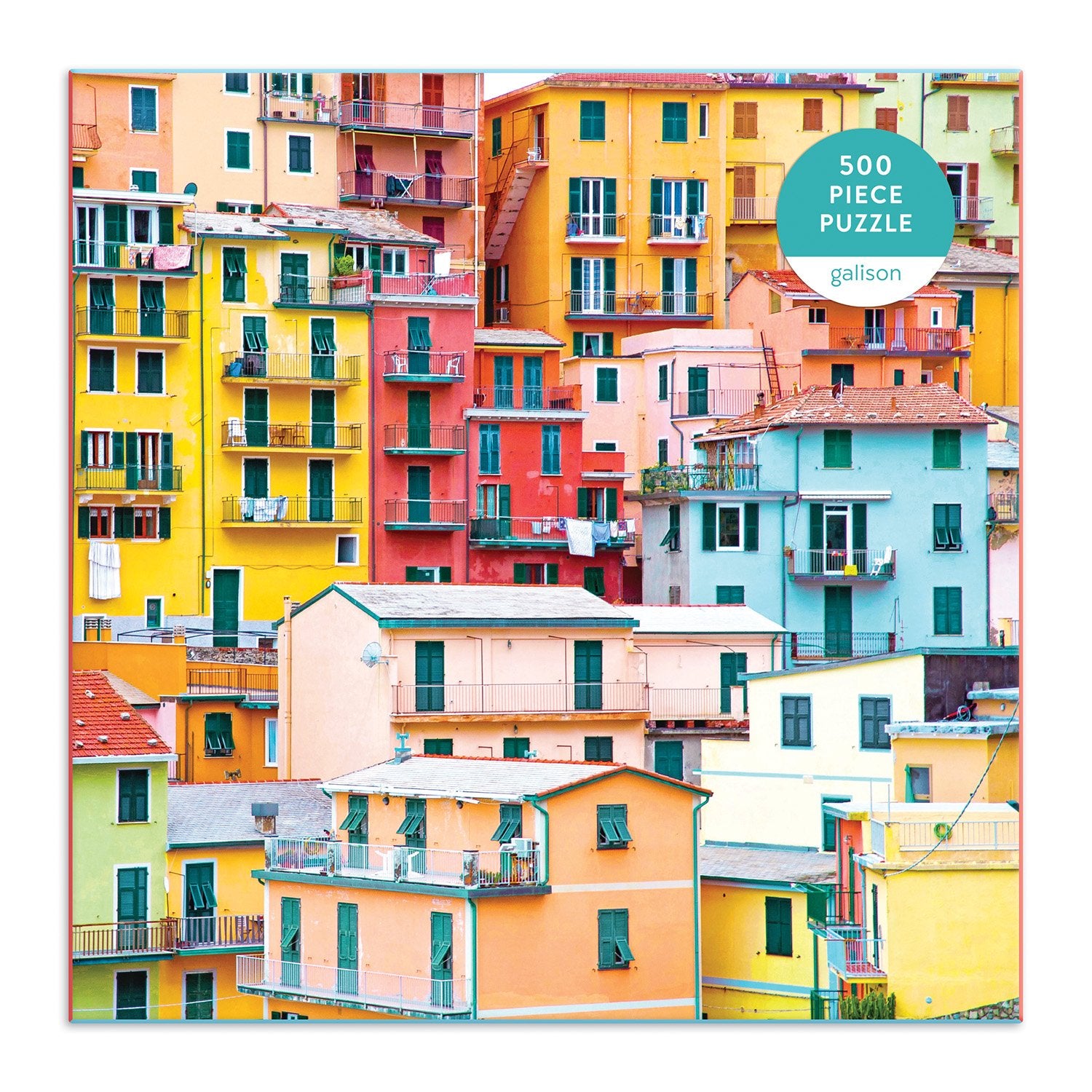galison-ciao-cinque-terre-puzzle-500-teile-italien-gold image 2