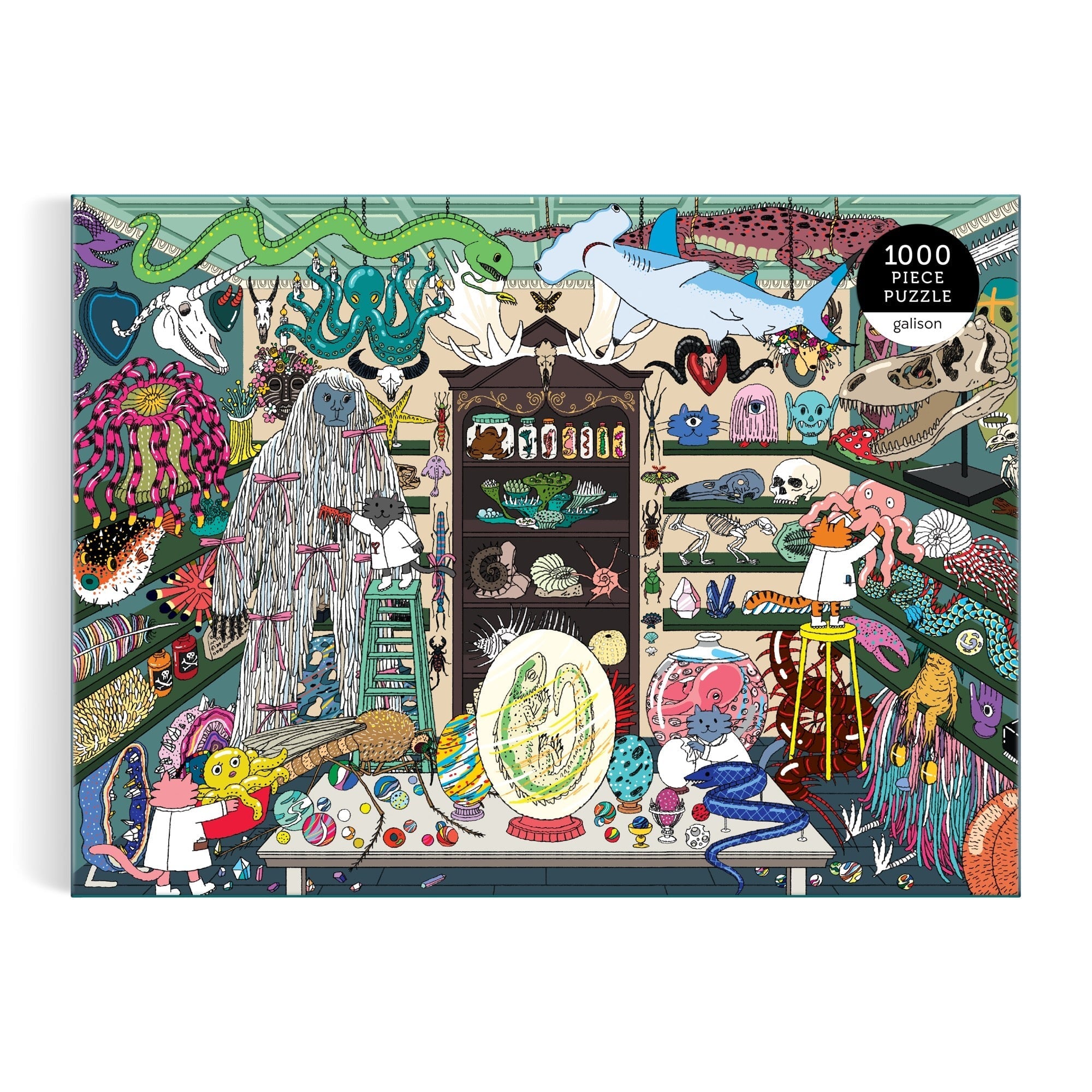 galison-world-of-curiosities-1000-teile-puzzle-halloween image 2