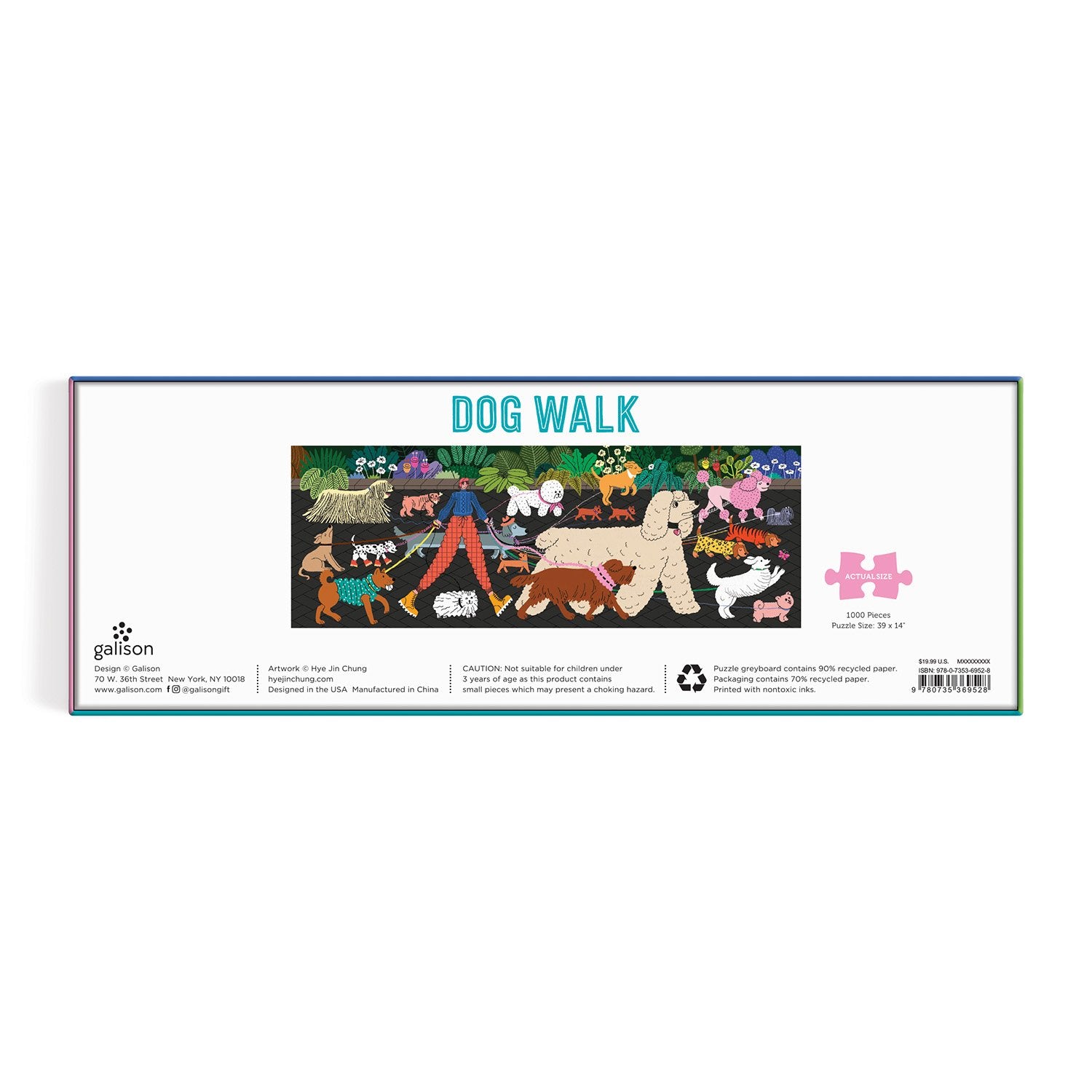 galison-jigsaw-dog-walk-panorama-puzzle-1000-teile image 4