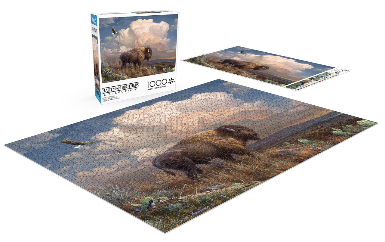 buffalo-games-hautman-majestic-bison-puzzle-1000-teile image 4