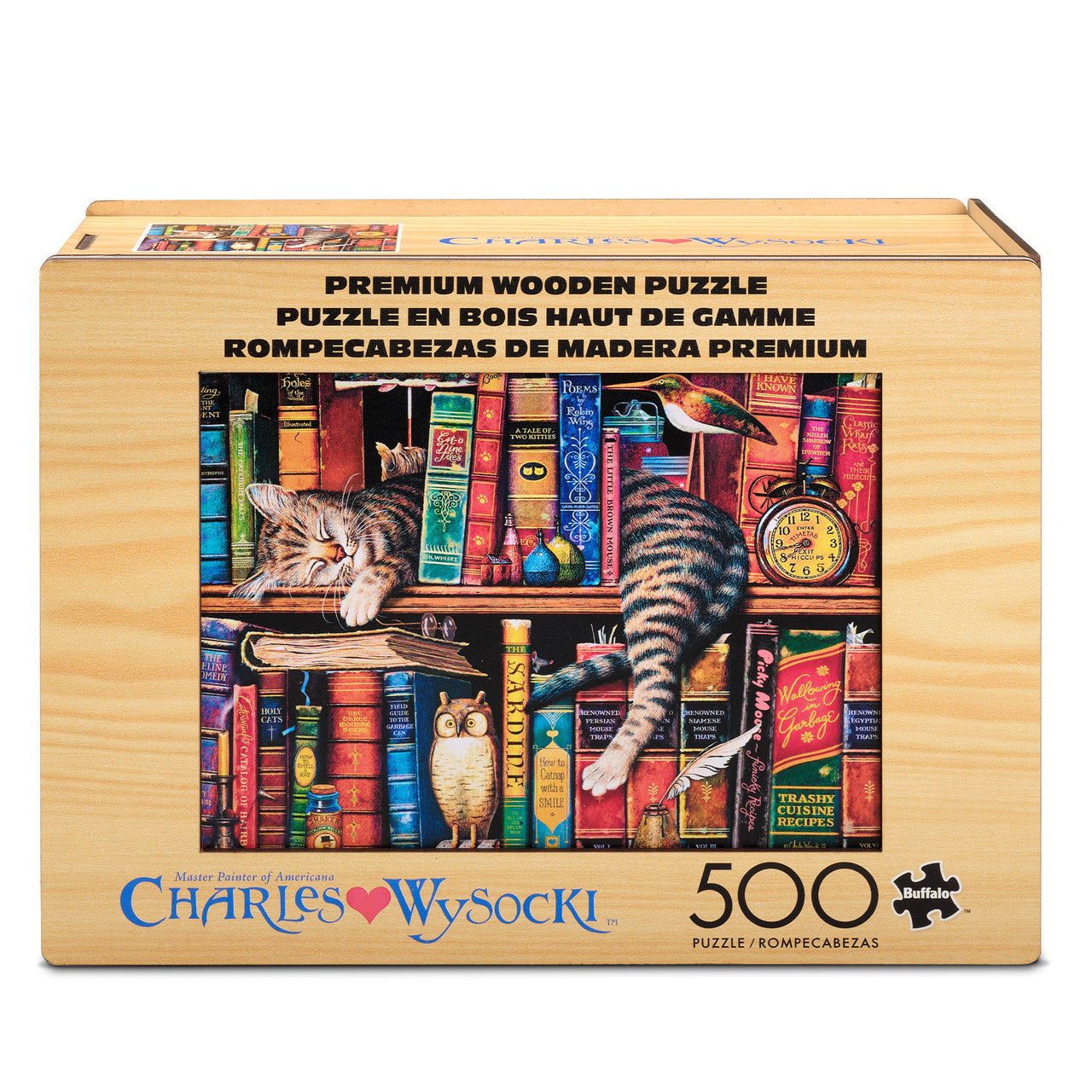 buffalo-games-frederick-the-literate-holzpuzzle-500-teile image 5
