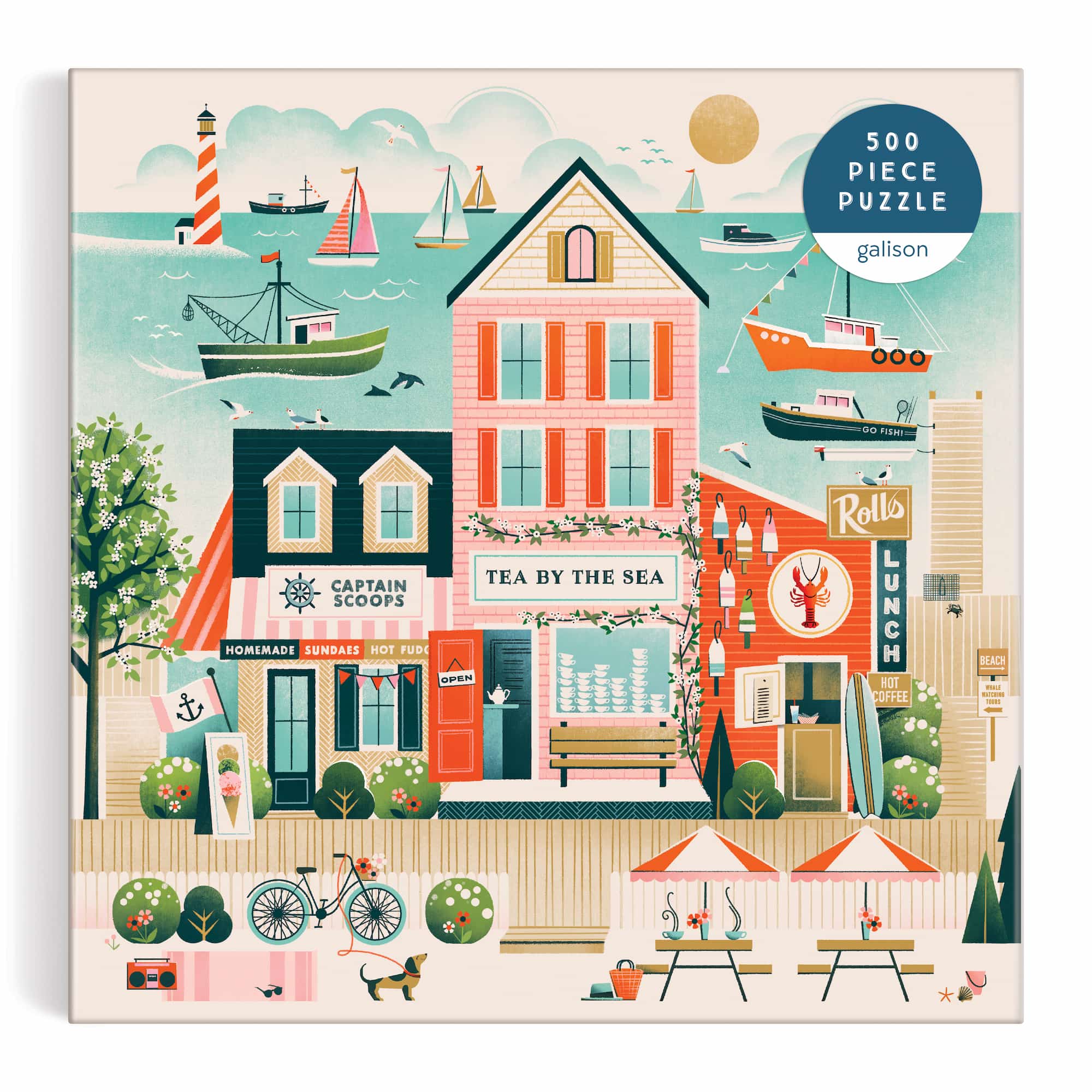 galison-beside-the-sea-500-teile-puzzle-meer-sommer image 2