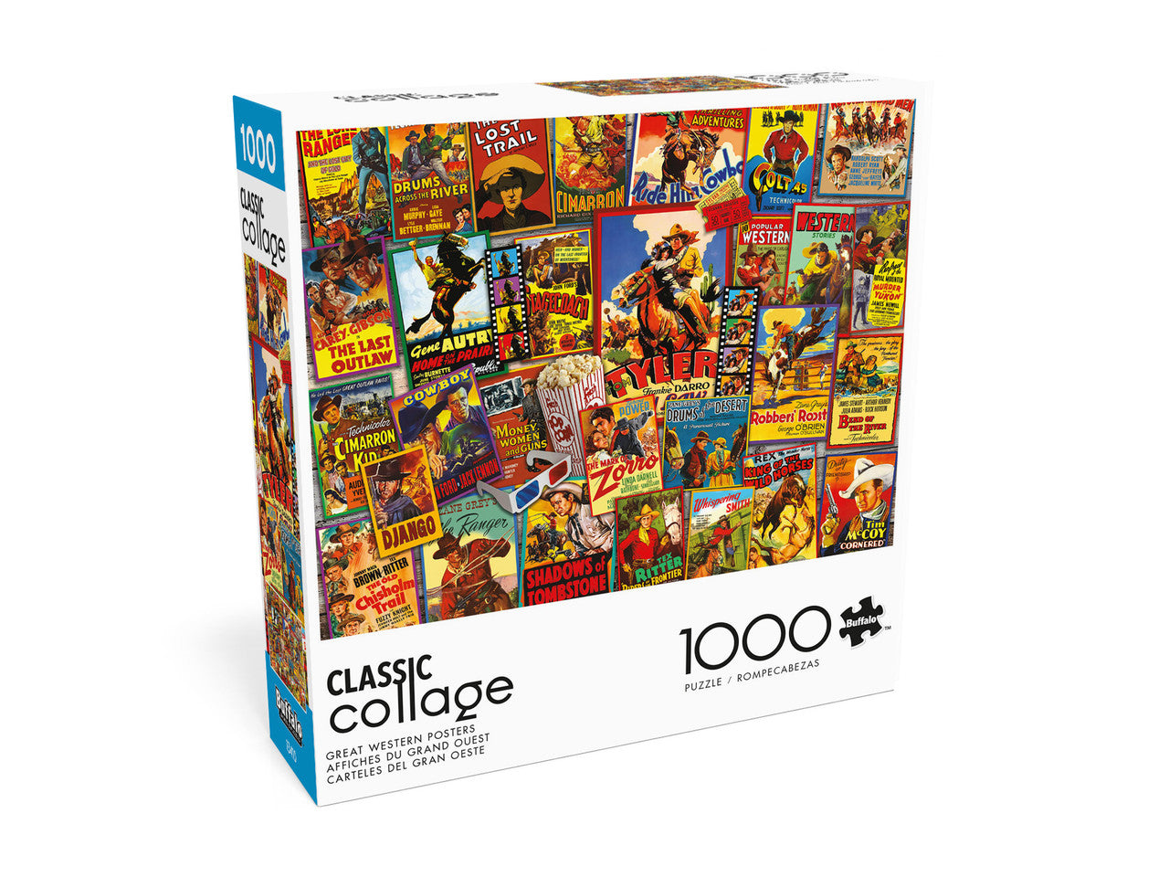 buffalo-games-collage-great-western-posters-1000-teile-puzzle image 3