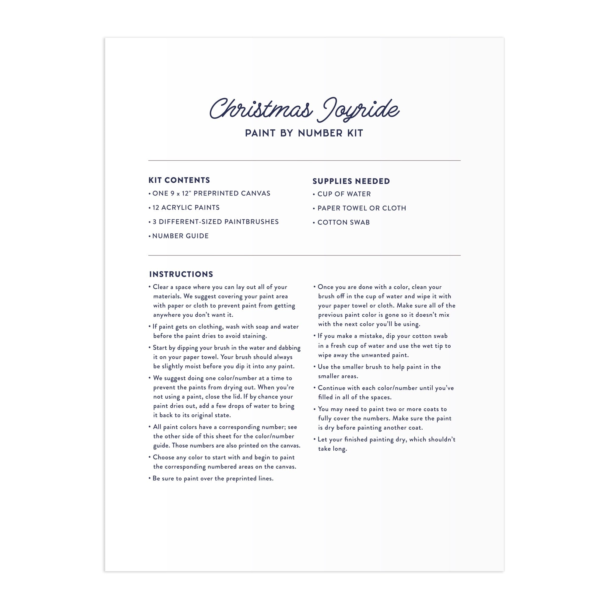 galison-christmas-joyride-malen-nach-zahlen-set-9x12-b-r-weihnachten image 8
