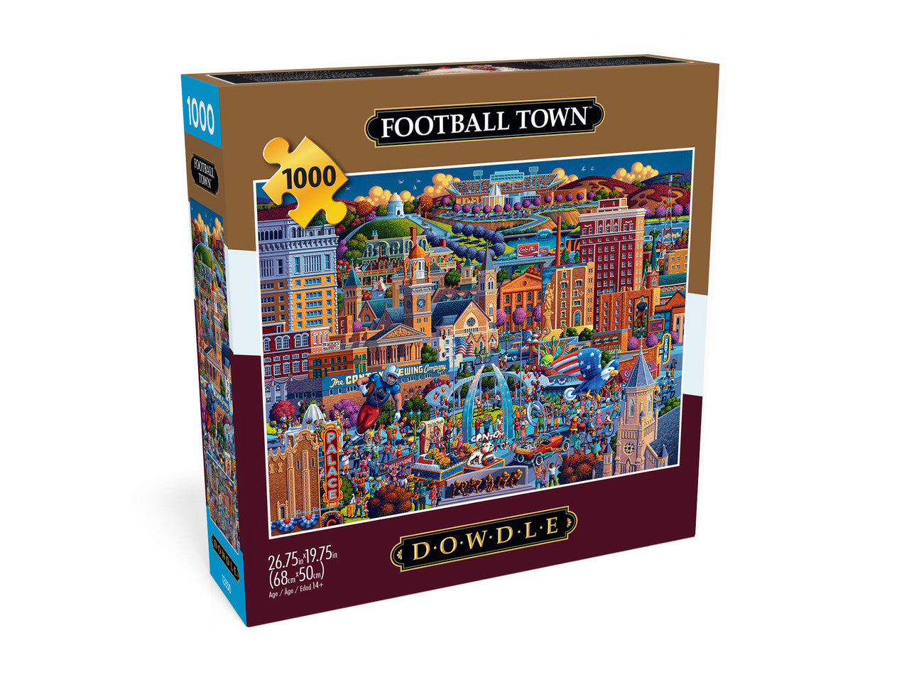 buffalo-games-dowdle-football-town-1000-teile-puzzle image 3