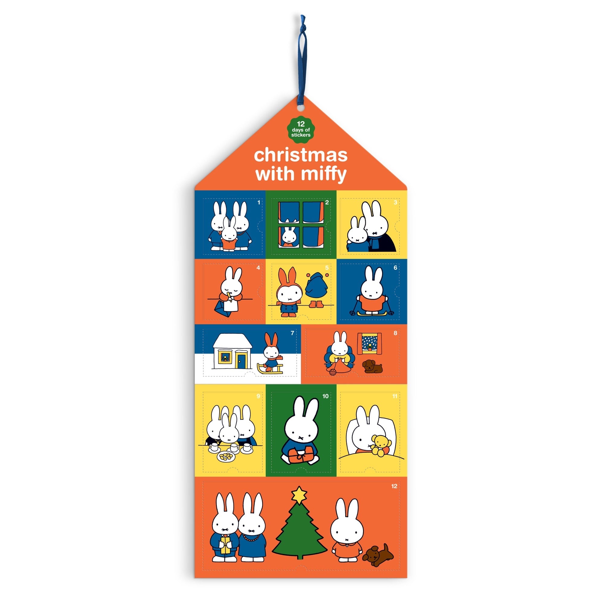 galison-miffy-christmas-sticker-countdown-adventskalender image 2