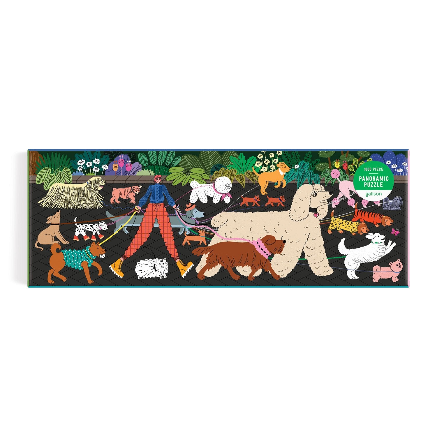 galison-jigsaw-dog-walk-panorama-puzzle-1000-teile image 2