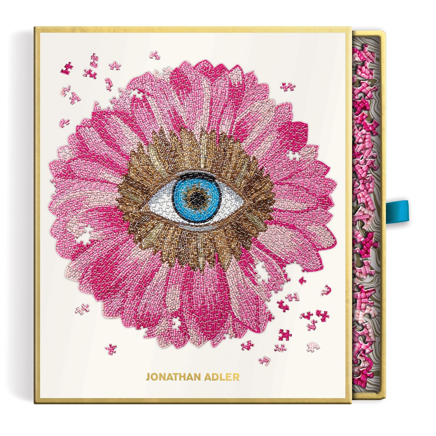 galison-jonathan-adler-petals-puzzle-750-teile-blume image 1