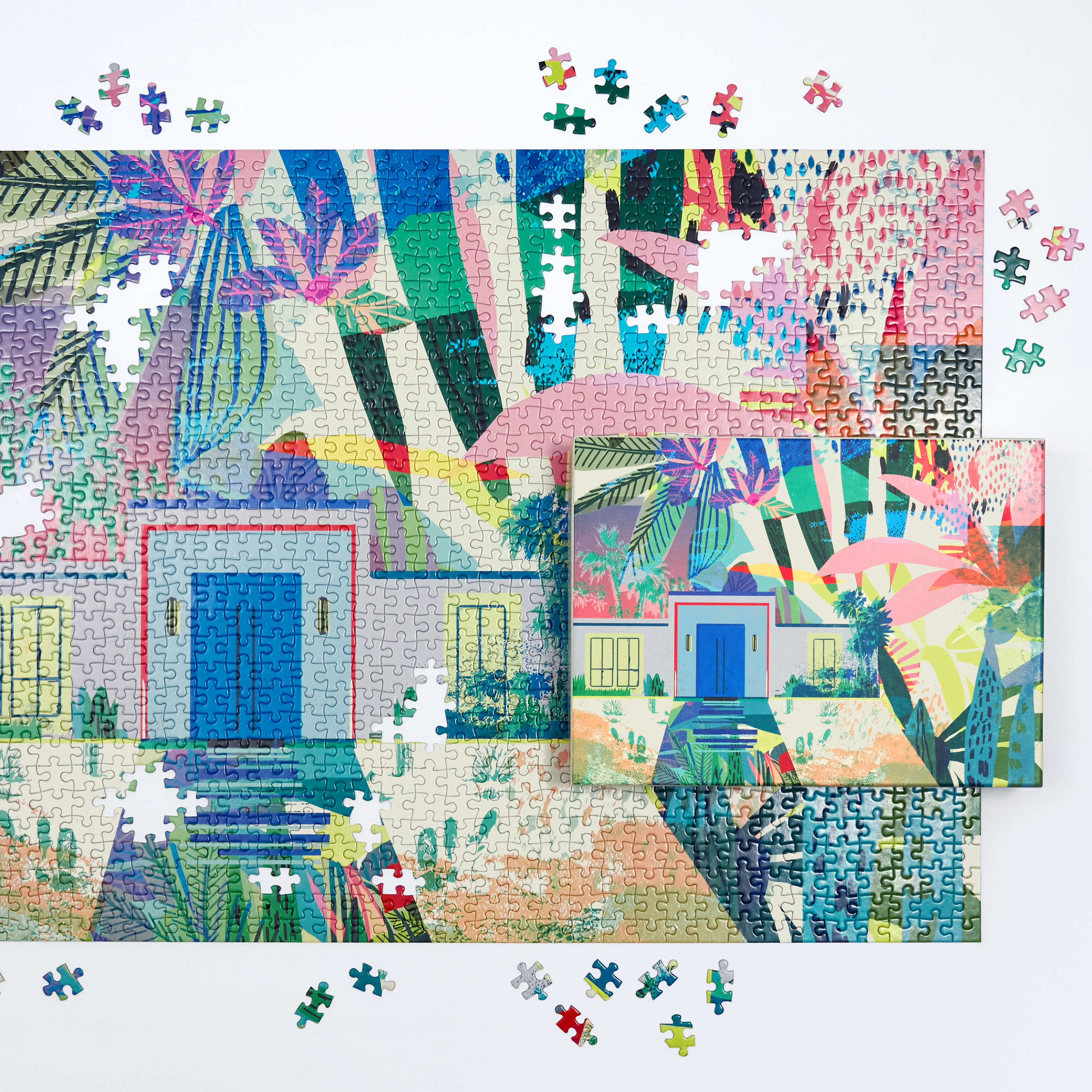 galison-kitty-mccall-palm-springs-puzzle-1000-teile-landschaft image 5