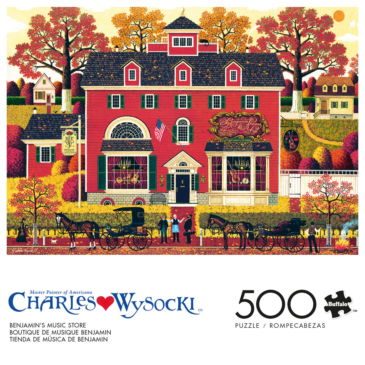 buffalo-games-wysocki-benjamin-s-music-store-500-teile-puzzle image 2