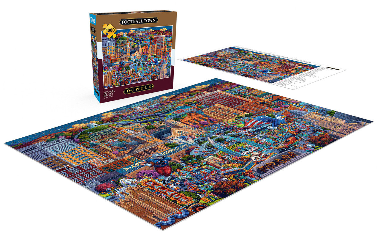buffalo-games-dowdle-football-town-1000-teile-puzzle image 4