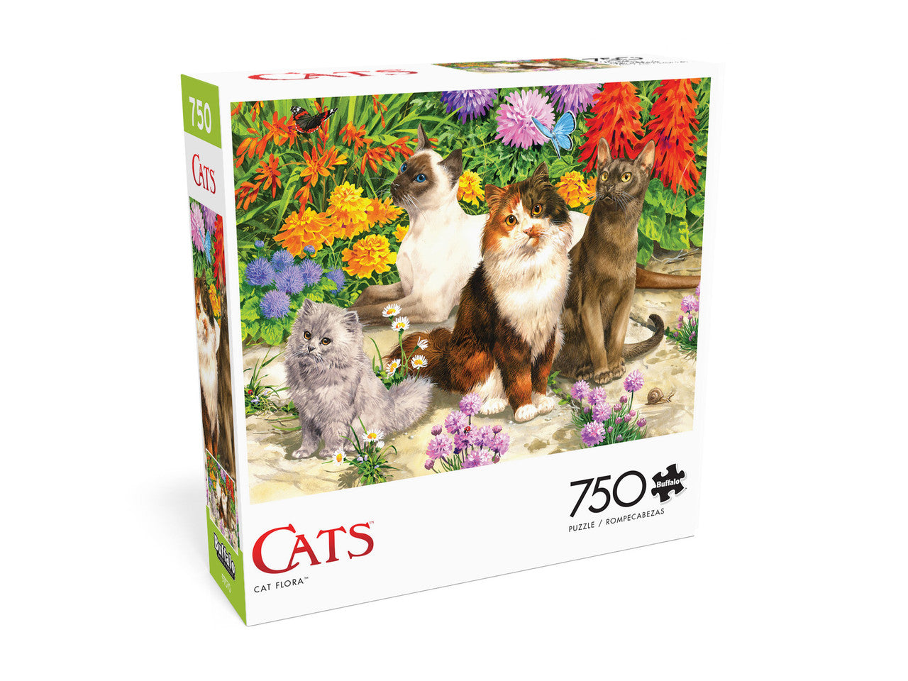 buffalo-games-cat-flora-750-teile-puzzle-katzen-blumen image 3
