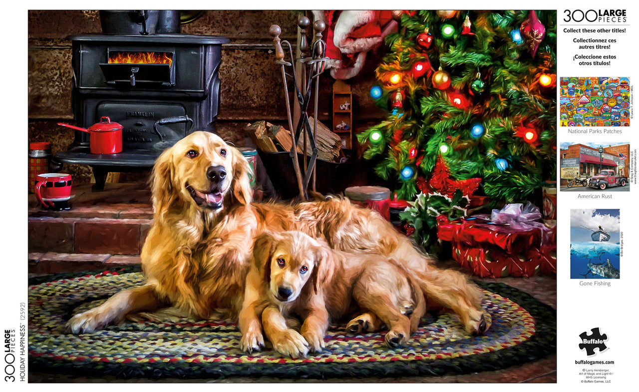 buffalo-games-larry-hersberger-holiday-happiness-puzzle-300-teile image 3