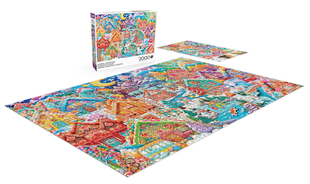 buffalo-games-colorful-cookietown-puzzle-2000-teile-winter image 3
