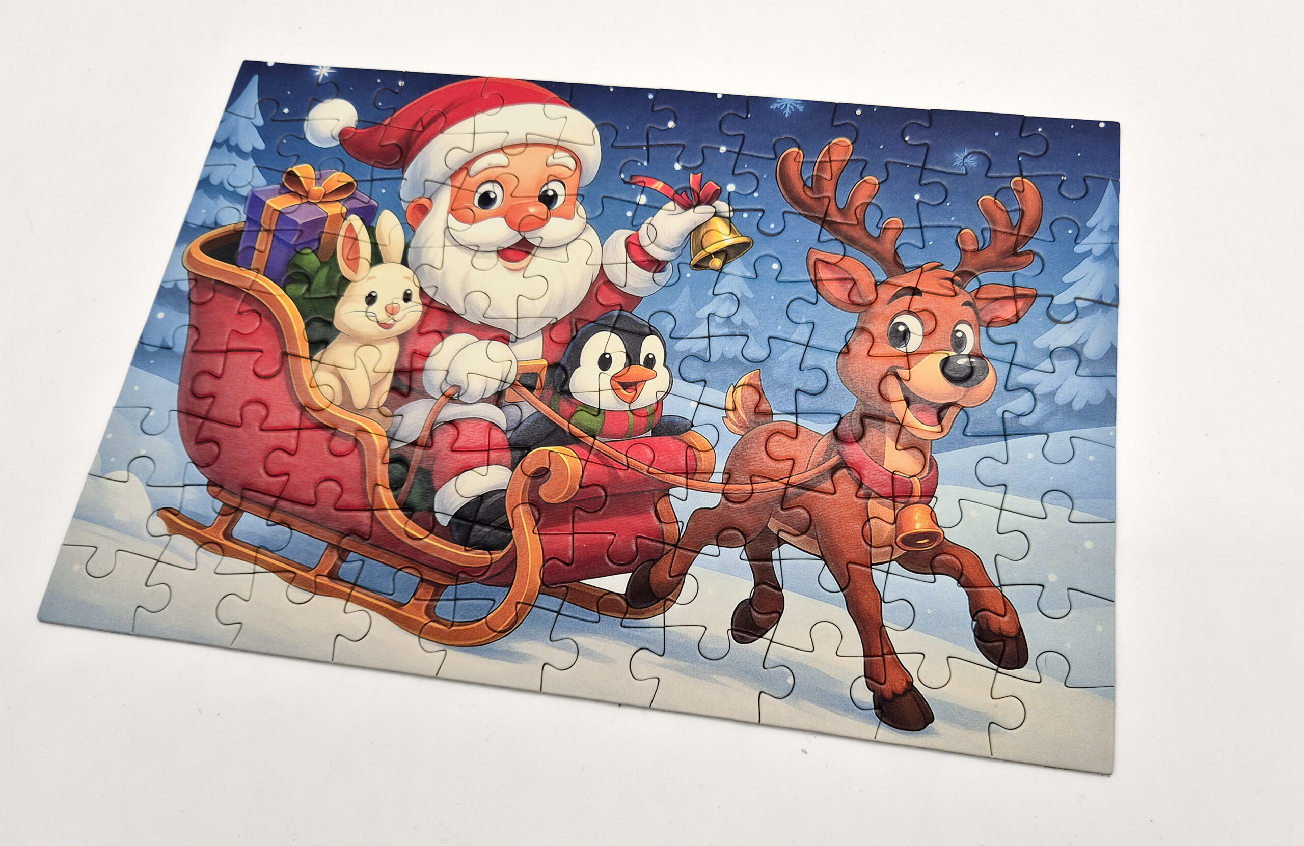 milliwood-christmas-jingle-ride-with-santa-puzzle-90-teile-weihnachten image 7