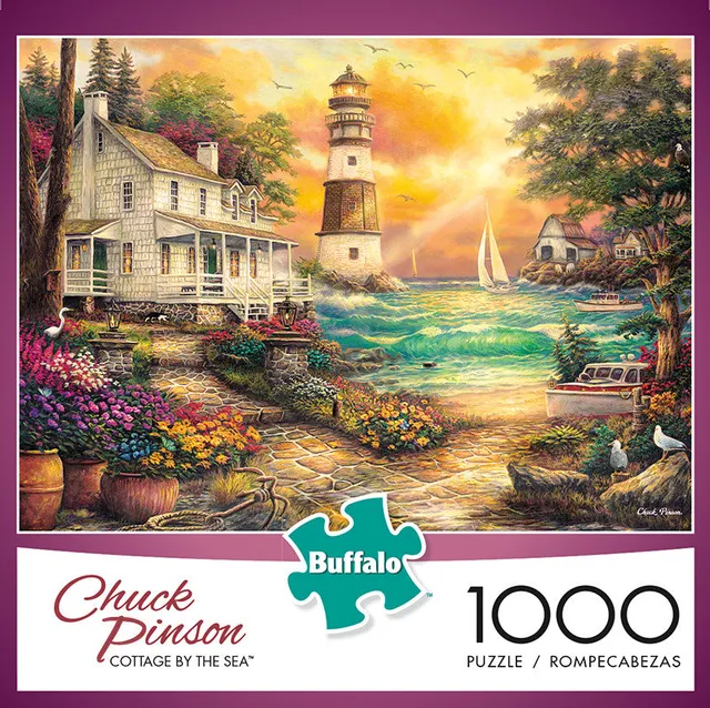 buffalo-games-cottage-by-the-sea-puzzle-1000-teile-pinson image 1