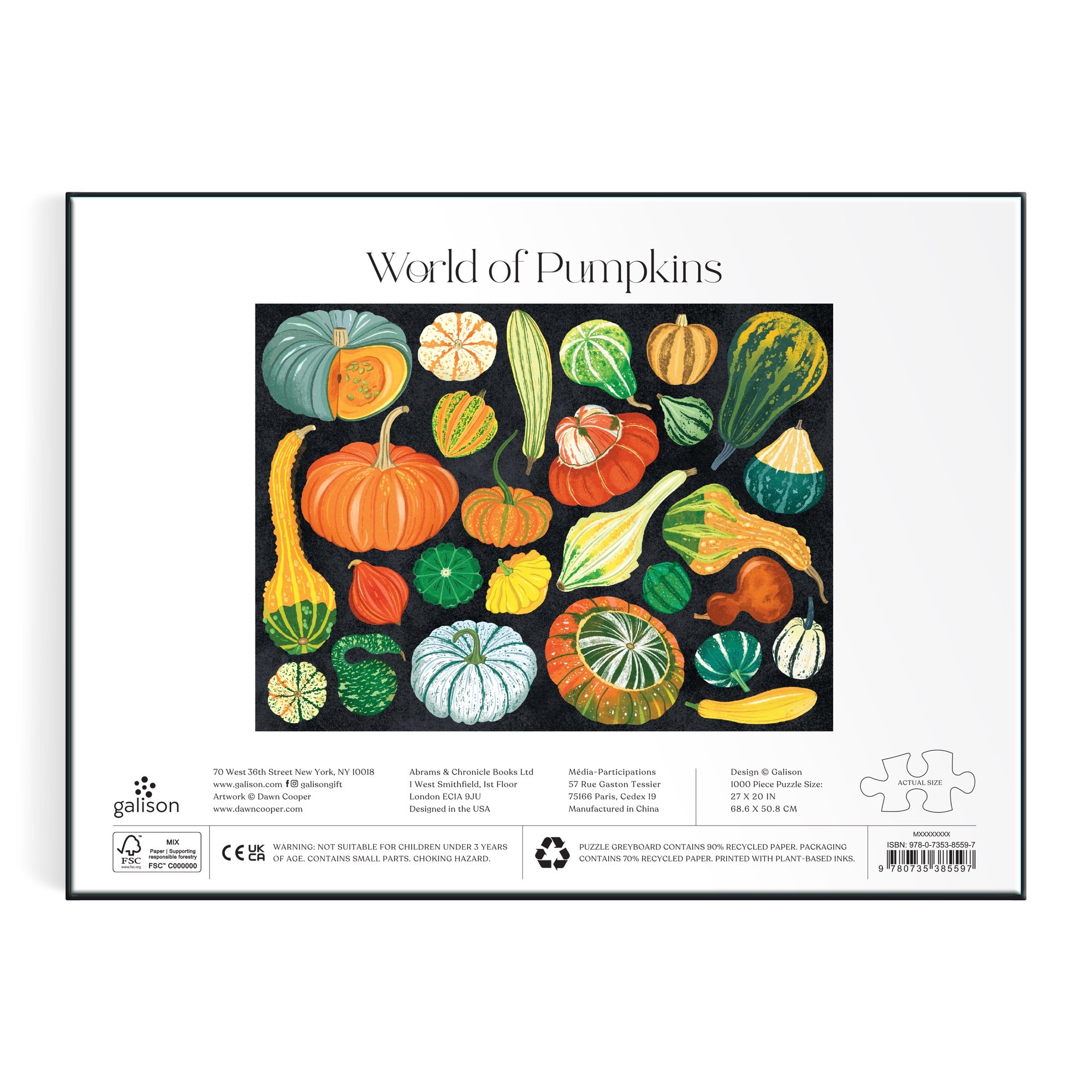 galison-world-of-pumpkins-puzzle-1000-teile-k-rbis image 6