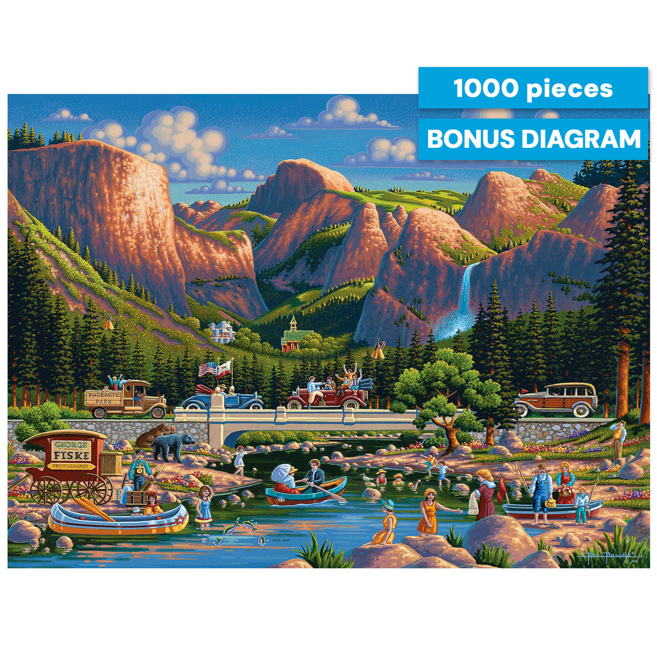 buffalo-games-eric-dowdle-yosemite-puzzle-1000-teile-natur image 2