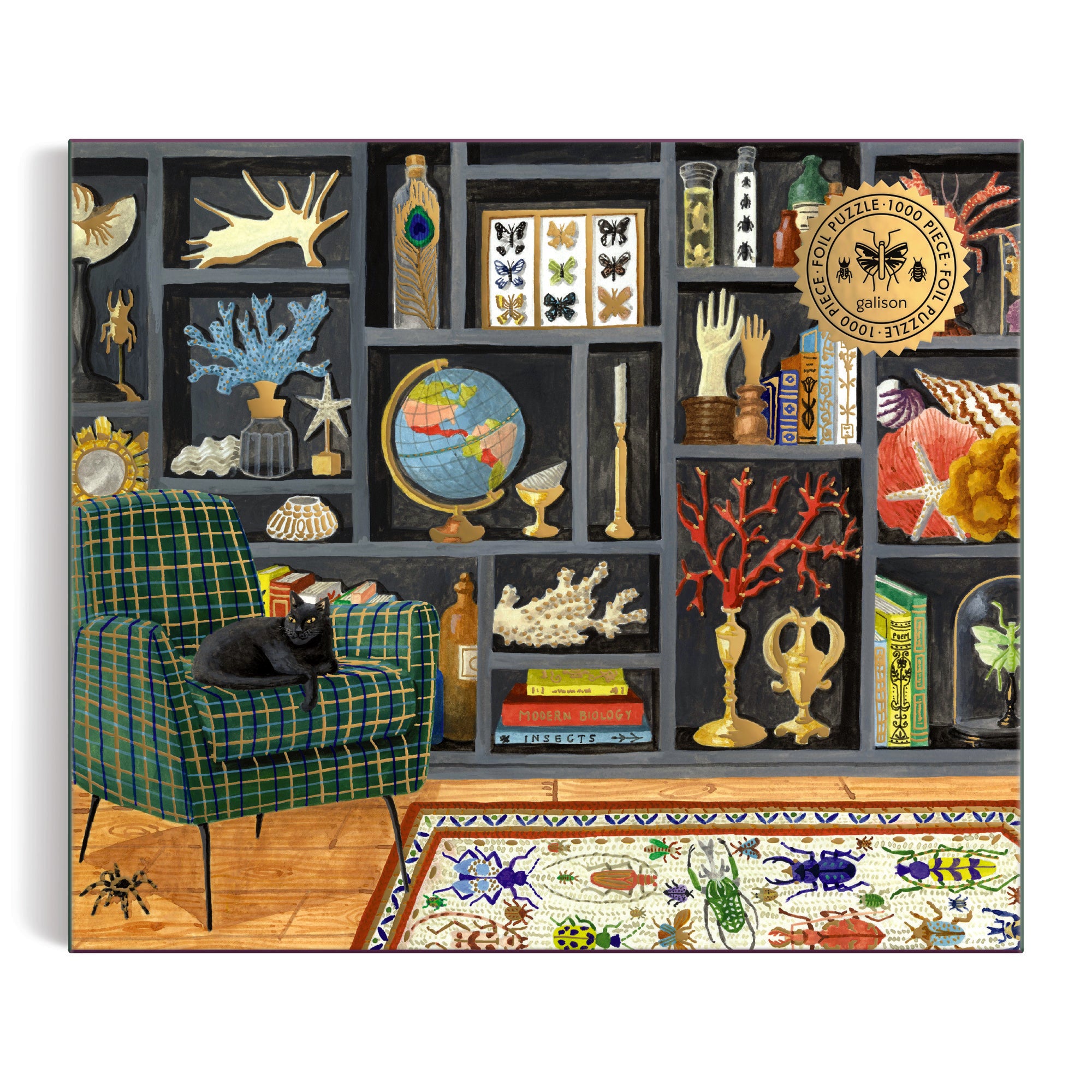 galison-eclectic-treasures-1000-teile-puzzle-mit-folie image 2