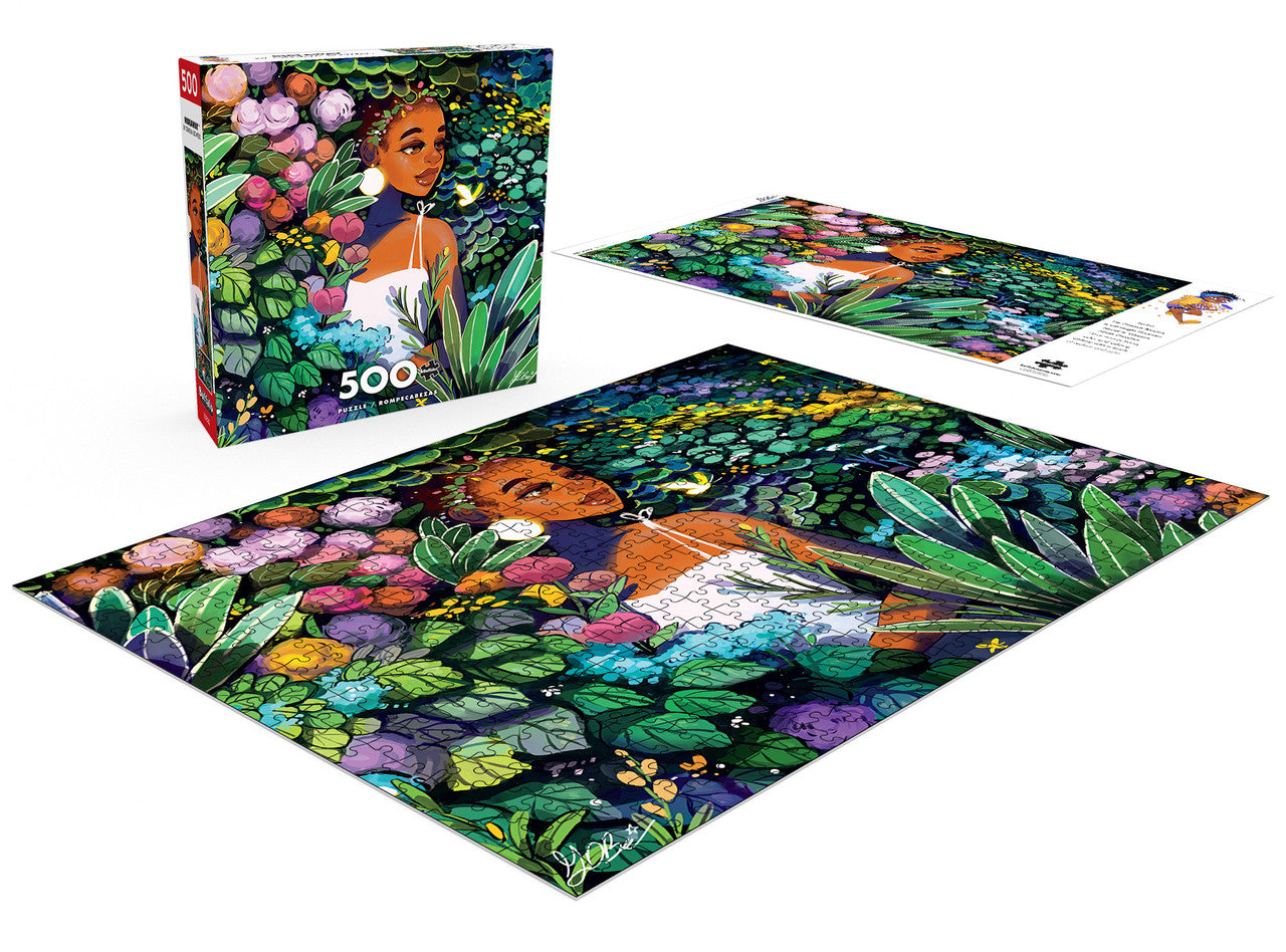 buffalo-games-geneva-bowers-hideaway-puzzle-500-teile-blumen image 3