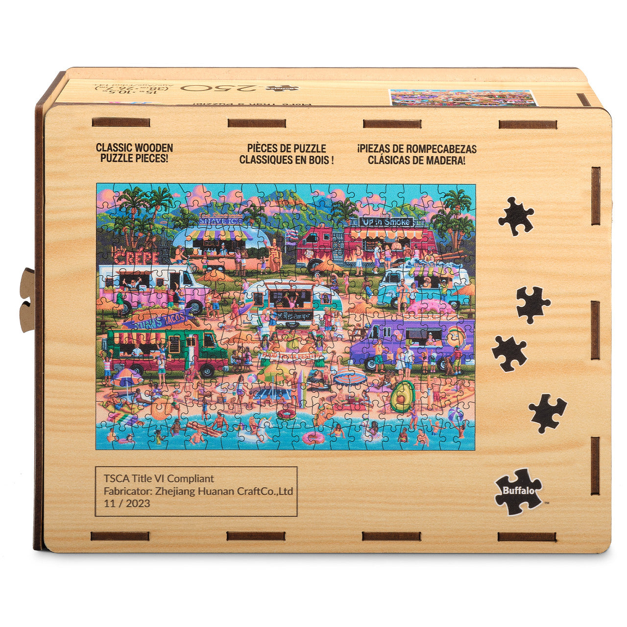 buffalo-games-hawaiian-food-truck-holzpuzzle-250-teile image 3