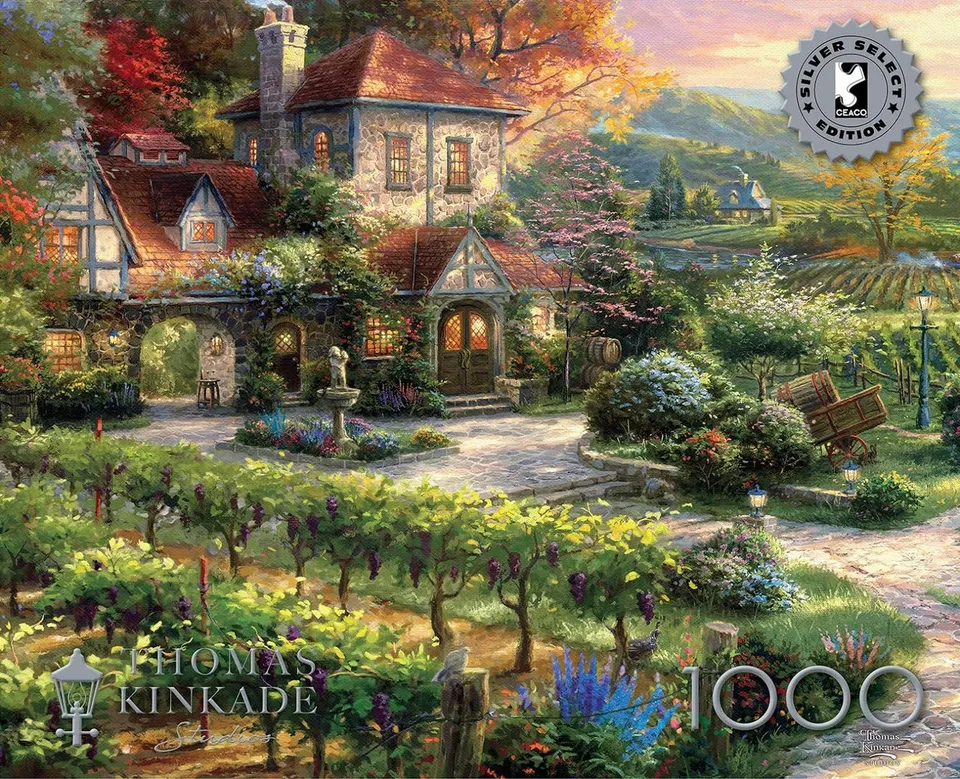 buffalo-games-kinkade-wine-country-puzzle-1000-teile image 1