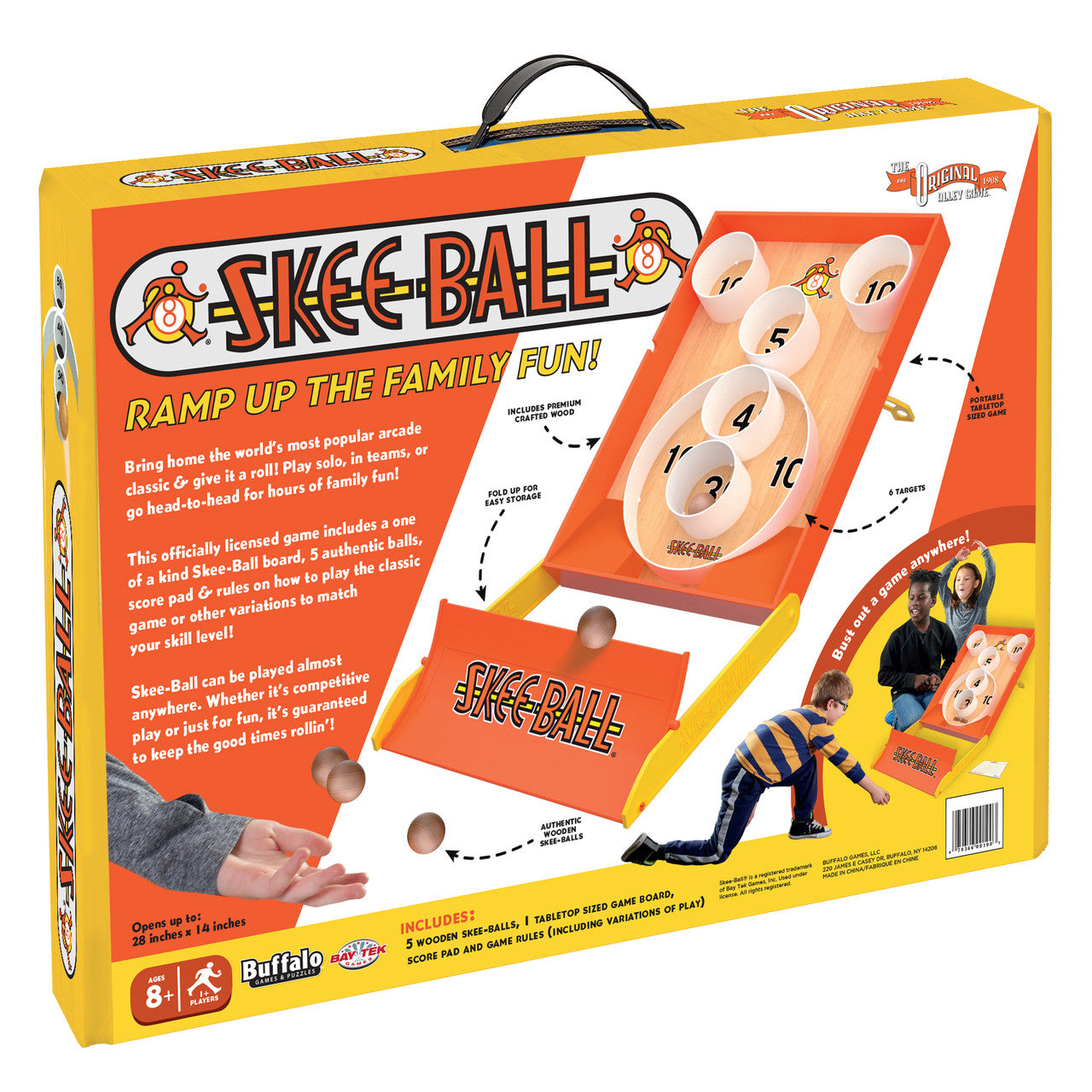 buffalo-games-skee-ball-spiel-arcade-wurfspiel-ab-8-jahren image 2