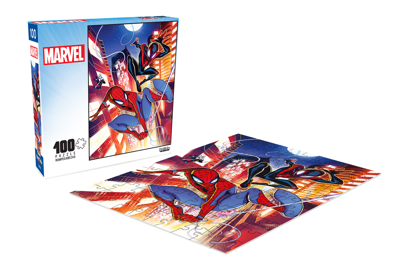 buffalo-games-spider-man-1-puzzle-100-teile-marvel-action image 4