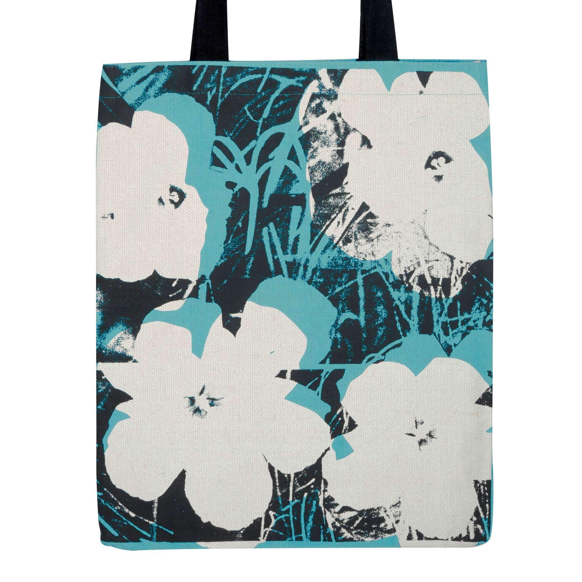 galison-andy-warhol-poppies-tote-bag-canvas-mohn image 1
